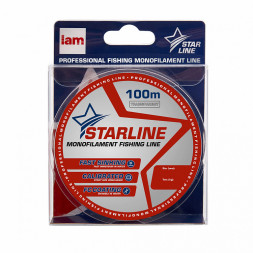 Леска IAM STARLINE 100m Прозрачный d0.105