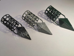 Кормушка Vikfish сербская пуля D25, 70 гр. леска, песок