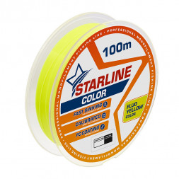 Леска IAM STARLINE 100m Флуоресцентный Жёлтый d0.148