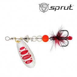 Блесна Sprut Caspia Spinner №2 4.5г/SR