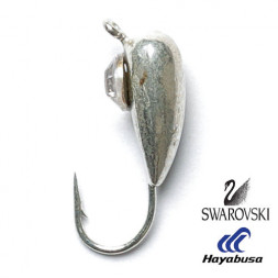 Мормышка вольфрамовая SALMO Нимфа 43 с петел. и Swarovski 8243030-11