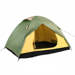 Палатка BTrace Scout 2+ зеленый/бежевый