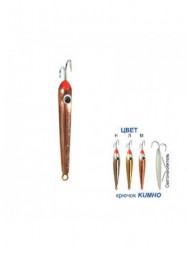 Блесна зимняя ПИРС Гвоздик 1.6г медь+св.нак.