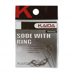 Крючки одинарные Kaida SODE размер 12