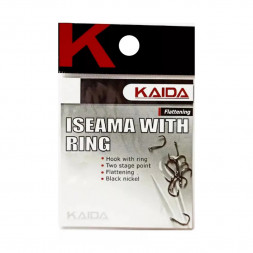Крючки одинарные Kaida ISEAMA размер 6