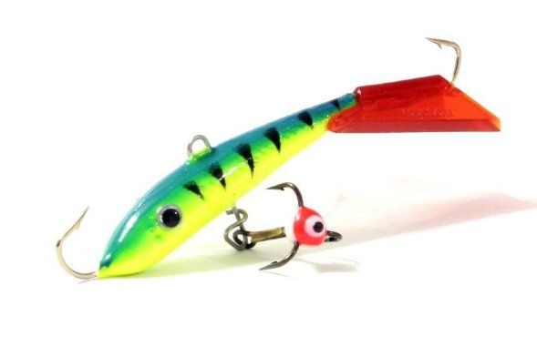 Балансир рыболовный для зимней рыбалки Lucky John Fin 70мм/тройник 71513-36RT